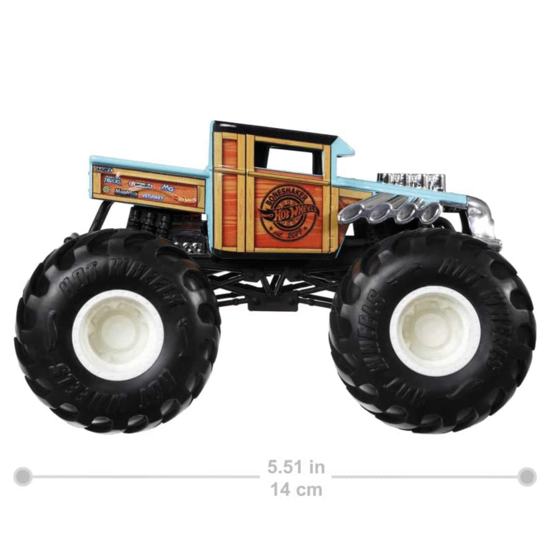 Amazon.co.jp: ホットウィール モンスタートラック ボーンシェイカー 1